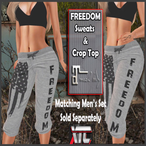XTC Freedom Sweats & Crop Top Set