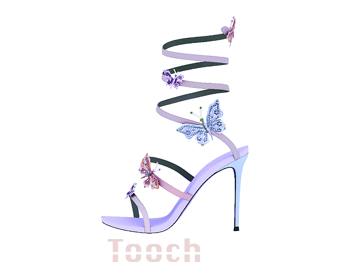Tooch - Butterfly Heel - Lilac