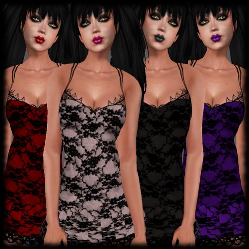 *Fatal* Lace MiniDress pack *SALE PRICE*
