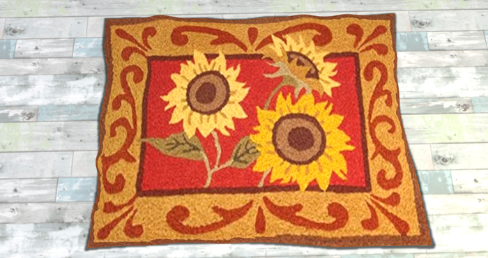 Rug-Sunflower Brown