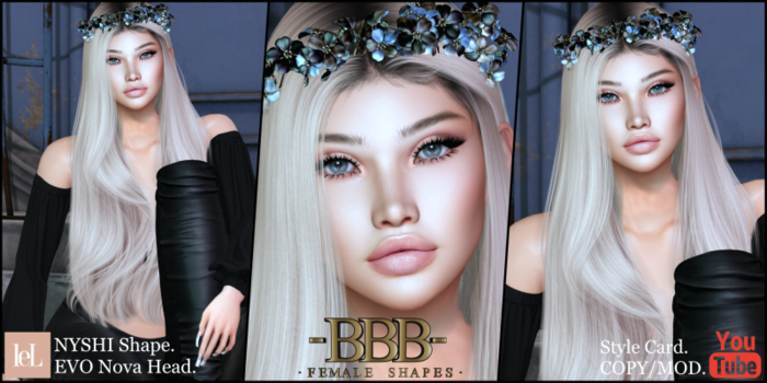 ~BBB~ NYSHI Shape - LeL EVO - Nova Head.