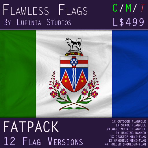 Yukon Territory Flag (Full Kit, Boxed) - Flawless Flags