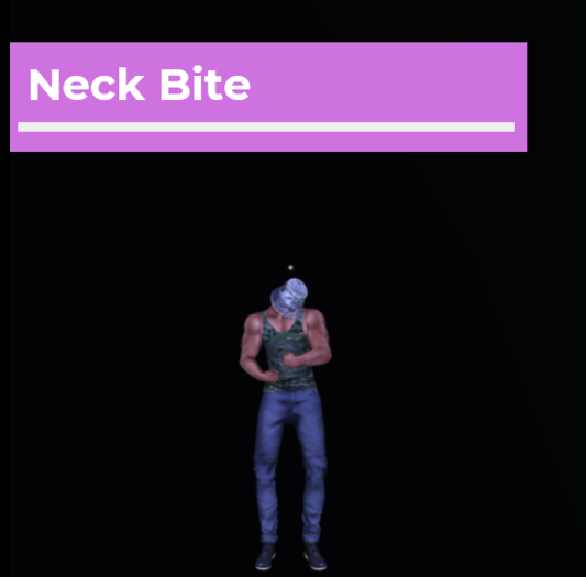 [Pose Ball] Neck Bite