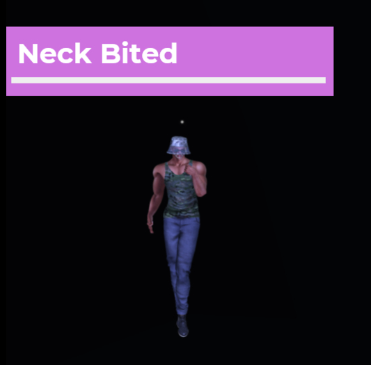 [Pose Ball] Neck Bited