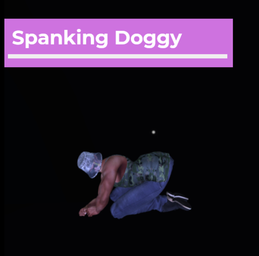 [Pose Ball] Spanking Doggy