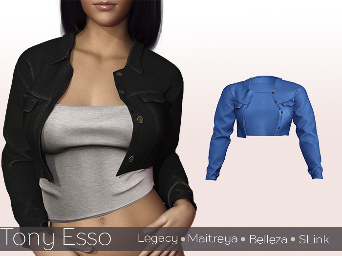 Tony Esso -  Marie Jacket (Blue)