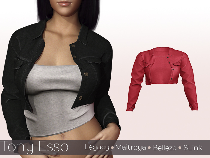 Tony Esso -  Marie Jacket (Red)