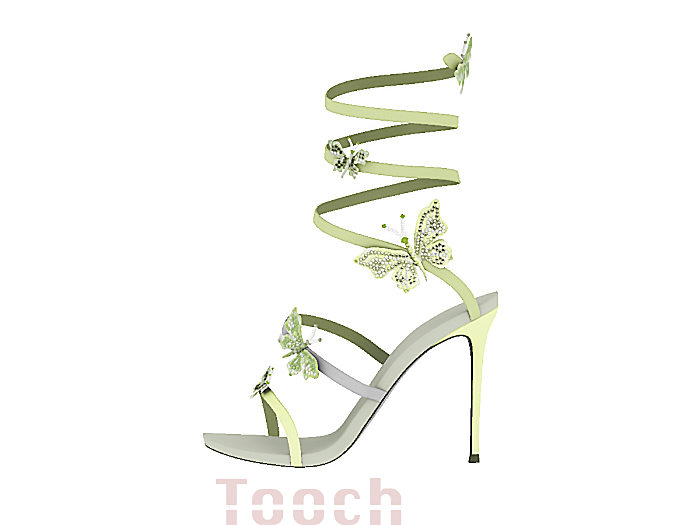 Tooch - Butterfly Heel - Lime
