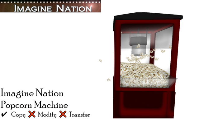 Popcorn Machine-touch for popcorn