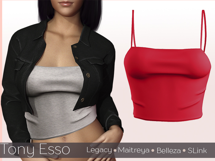 Tony Esso -  Marie Top (Red)
