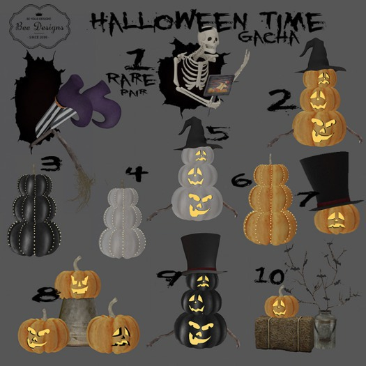 Bee Designs Halloween Time Gacha 1 RARE