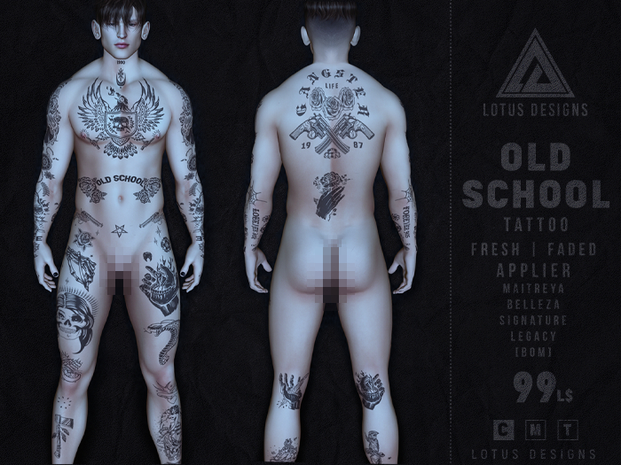 [LD Tattoo] OLD SCHOOL Box