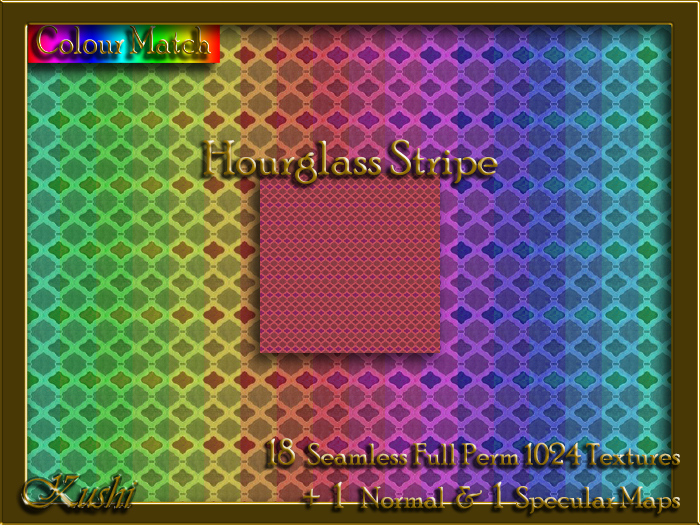 !Kushi! HourglassStripe Textures -WearToUnpack