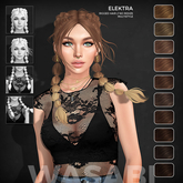Wasabi // Elektra Mesh Hair - Browns