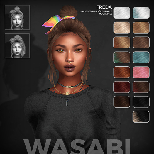 Wasabi // Freda Mesh Hair - Basics