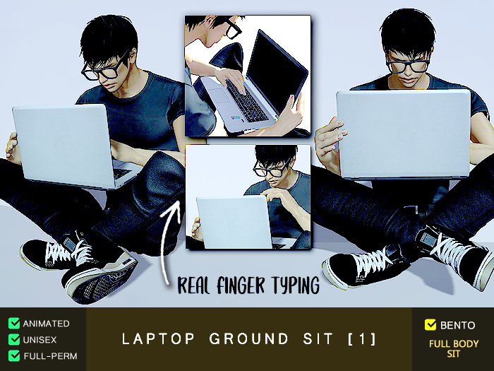 [Retro-Box] Laptop Ground Sit 1