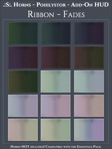 .:S:. Horns - Pohilystor -Ribbon Add-On- Fades