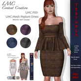 LMC PSD - Peplum Dress -