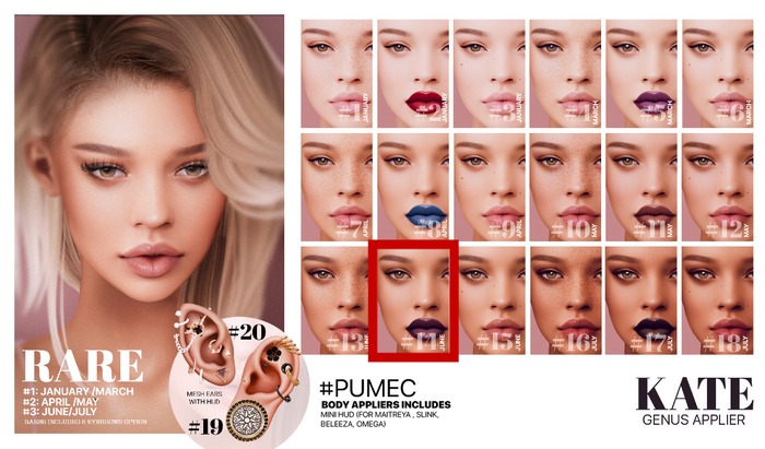 #14  [PUMEC]  -  KATE  - JUNE --- GENUS app.