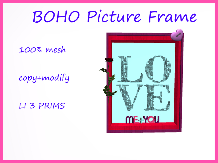 BOHO - Picture Frame 2020