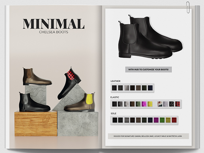 MINIMAL - Chelsea Boots