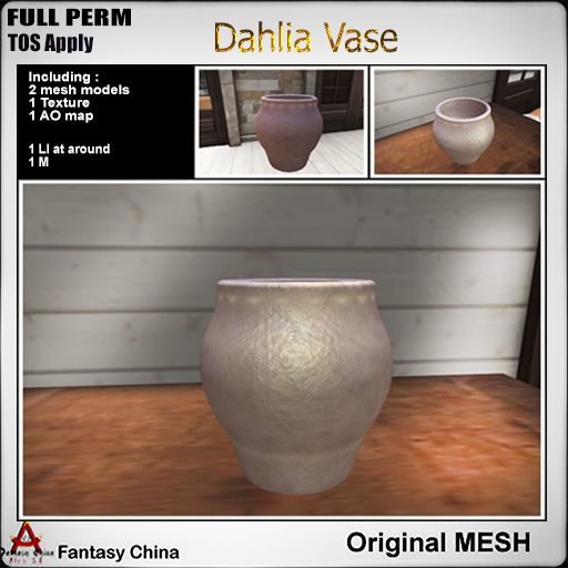 Full Perm Vase 