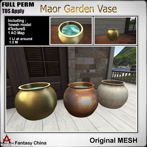 FC- FP Mesh Maor Garden Vase B