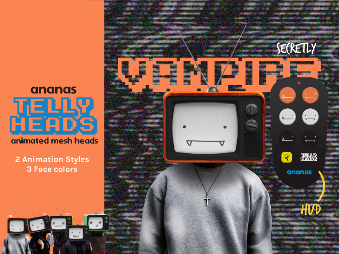 Ananas// Telly Heads - Secretly VAMPIRE