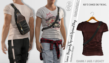 FashionNatic - Lance Top Burgundy With Bag - Signature Gianni, Belleza Jake, Legacy