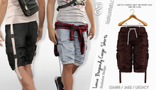 FashionNatic - Lance Short Burgundy - Signature Gianni, Belleza Jake, Legacy