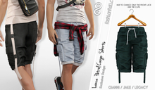 FashionNatic - Lance Short Petrol - Signature Gianni, Belleza Jake, Legacy