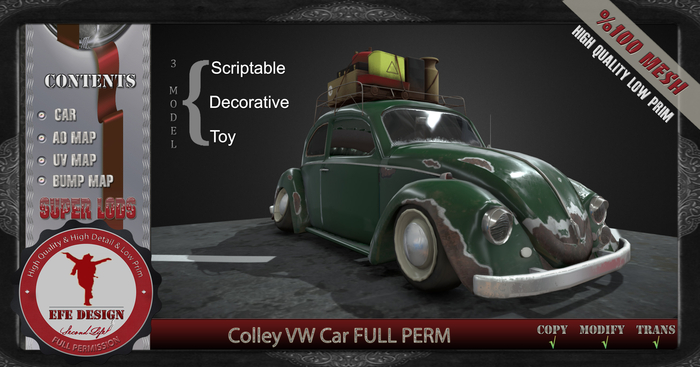 Colley VW Car Full Permission ADD