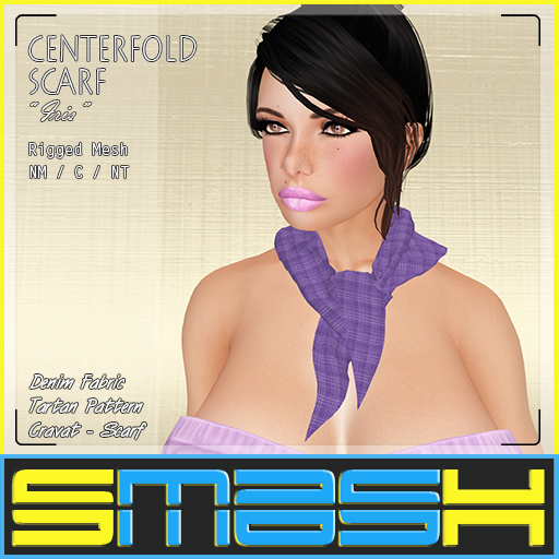 SMASH - Centerfold Scarf (Iris)