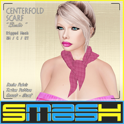 SMASH - Centerfold Scarf (Woven Magenta) - BOXED