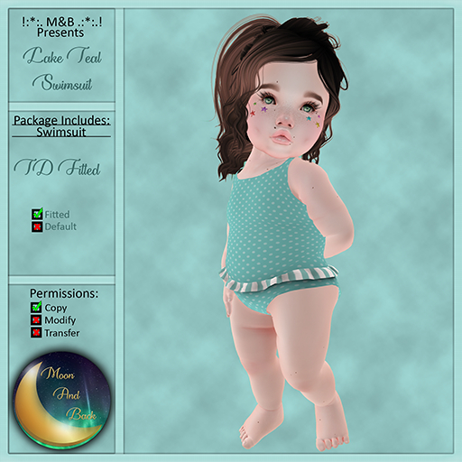 !:*:. M&B .:*:.! Lake Teal Swimsuit