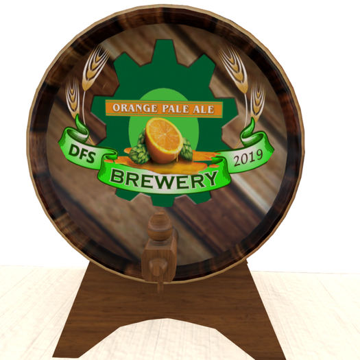 DFS Brewery Orange Pale Ale Keg