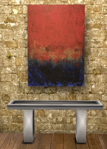 Contemporary Console COPY -- Silver