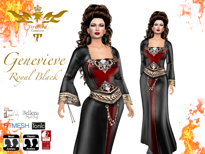 Firebird Genevieve V2 Royal Black
