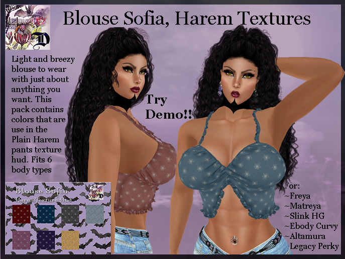 Blouse Sofia - Harem Pack (ADD ME)