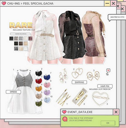 CHU-ING. FEEL SPECIAL. DRESS 9