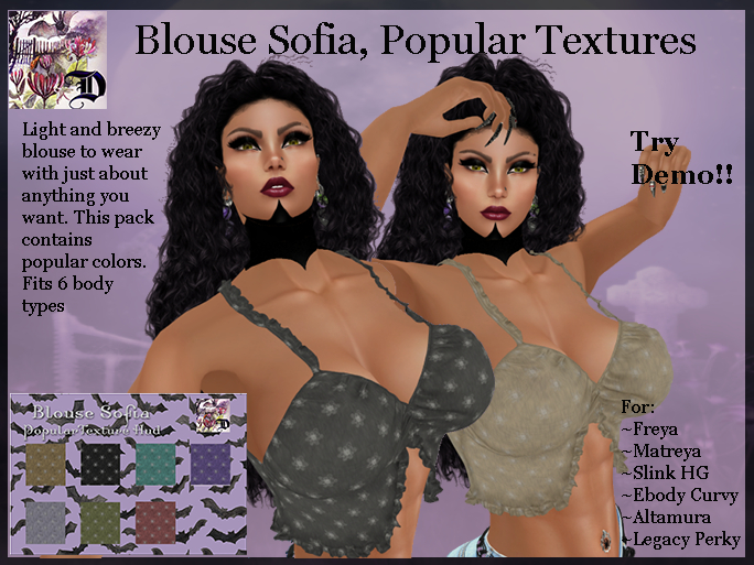 Blouse Sofia Popular Pack (ADD ME)