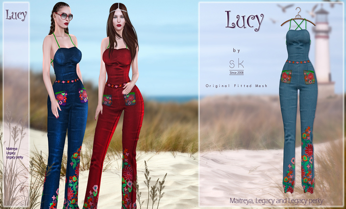 * SK * Lucy Overall Blue