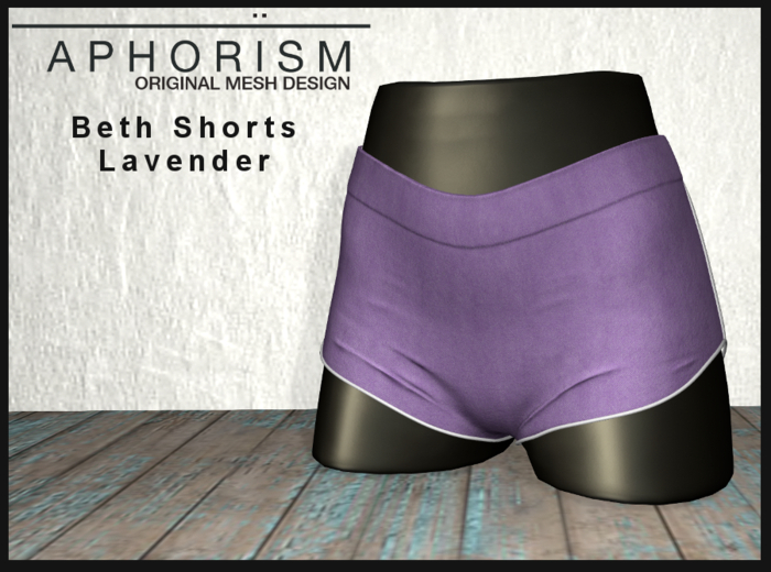 !APHORISM! - Beth Shorts - Lavender