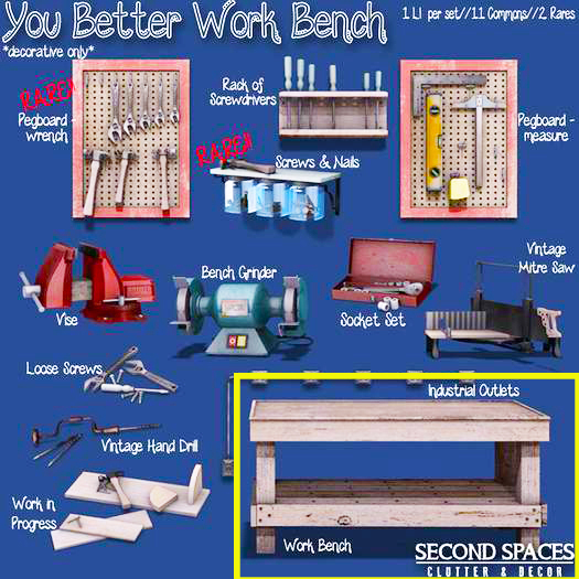Second Spaces - You Better Work Bench - work bench