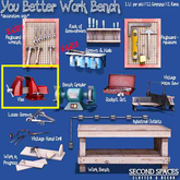 Second Spaces - You Better Work Bench - vise