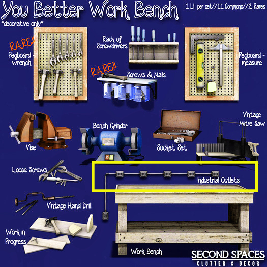 Second Spaces - You Better Work Bench - industrial outlets