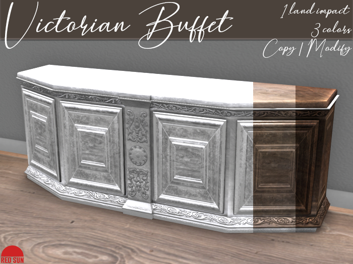 Victorian Buffet - 1.li - C/M - REDSUN