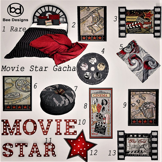 Bee Designs Movie Star gacha 5