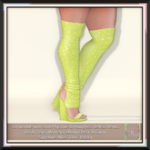 [HC] Keisha Lime Boots for Slink, Belleza, Maitreya, eBody, Signature, Legacy & Tonic