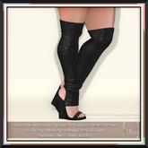 [HC] Keisha Black Boots for Slink, Belleza, Maitreya, eBody, Signature, Legacy & Tonic